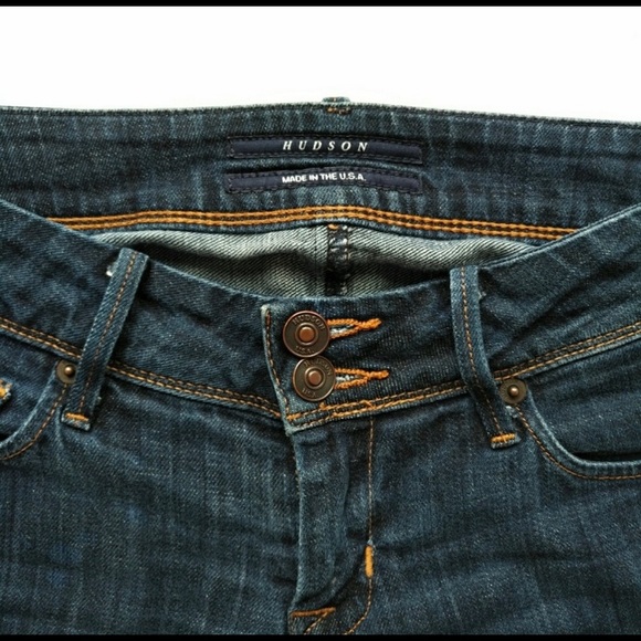 Hudson Skinny Dark Wash Jeans 25 - Picture 4 of 8